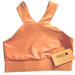NWT Becco Tangerine Sports top size XS